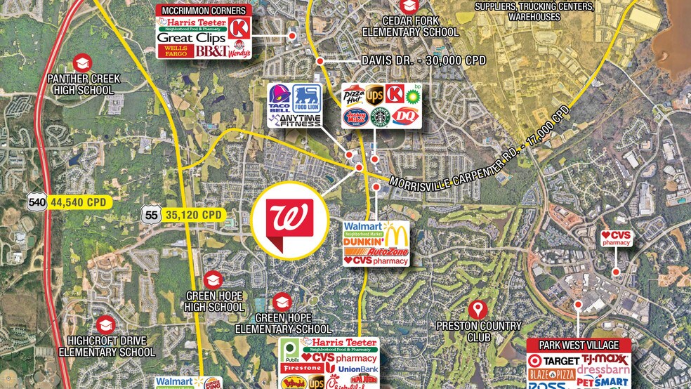 More Photos Of 3601 Davis Dr, Morrisville Drugstore For Sale