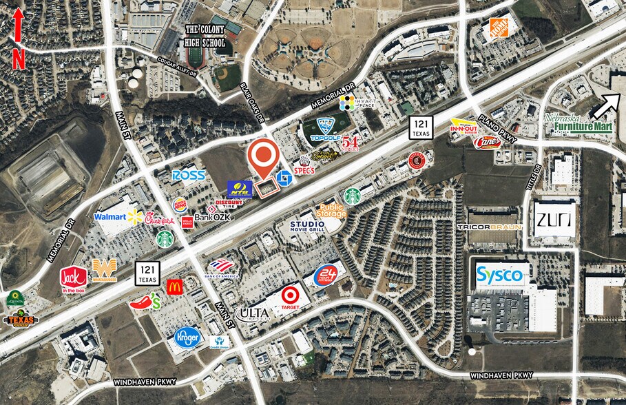 More Photos Of 4815 State Highway 121, The Colony Medical For Lease