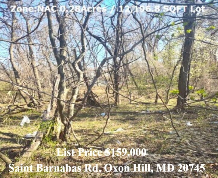 More Photos Of Saint Barnabas rd, Oxon Hill Land For Sale