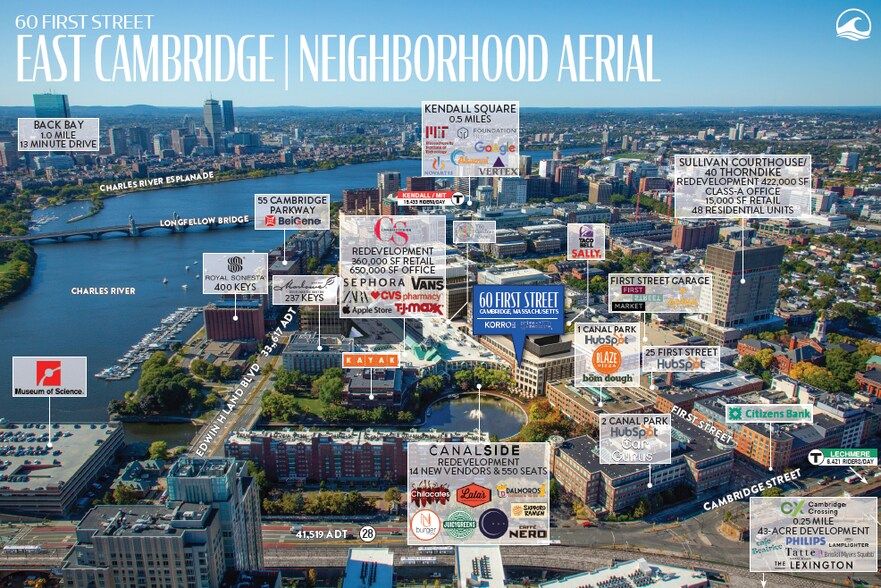 More Photos Of 60 1st St, Cambridge Office For Sale