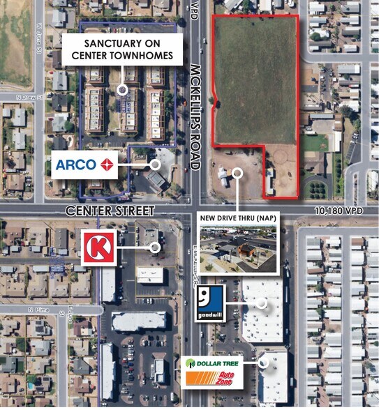 More Photos Of 36 W McKellips Rd, Mesa Land For Sale