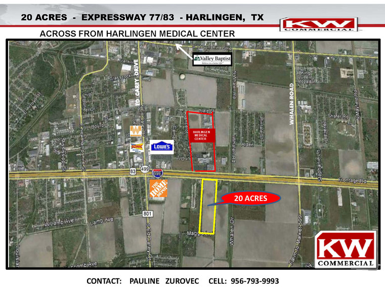 Primary Photo Of 5500 N Expressway 77/83, Harlingen Land For Sale