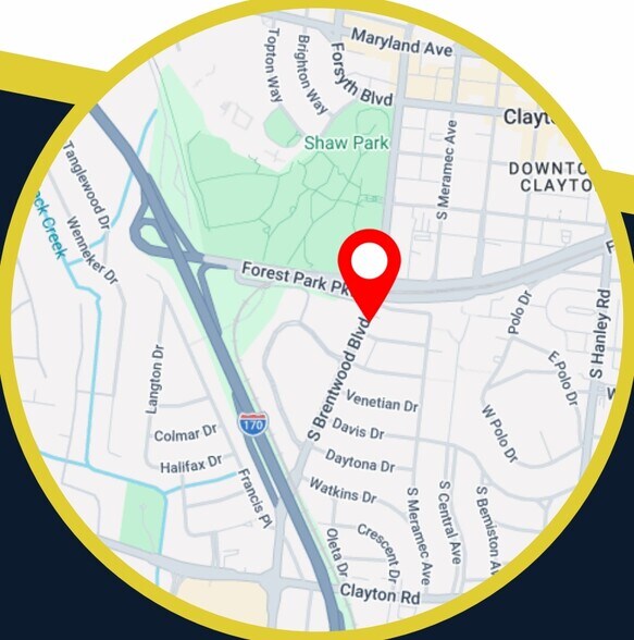 More Photos Of 444 S Brentwood Blvd, Clayton Office For Lease