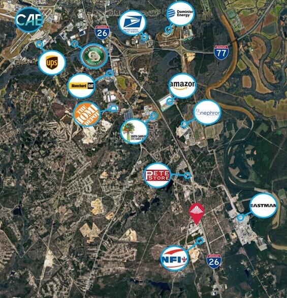 More Photos Of 126 Access Rd, Gaston Land For Lease