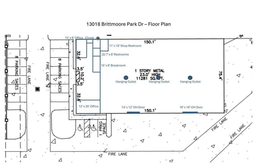 More Photos Of 13018 Brittmoore Park Dr, Houston Warehouse For Lease