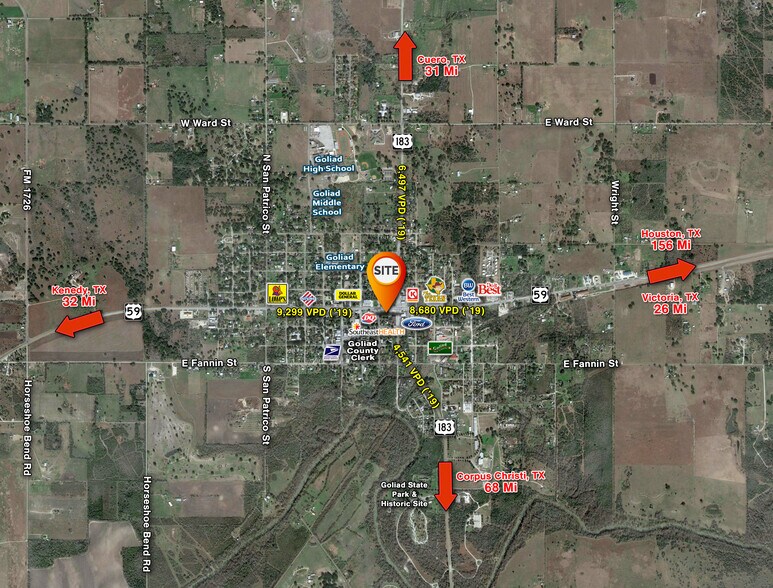 More Photos Of 108 S Jefferson St, Goliad Land For Sale