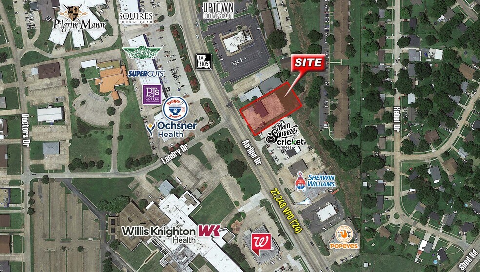 More Photos Of 2118 Airline Dr, Bossier City Office For Sale