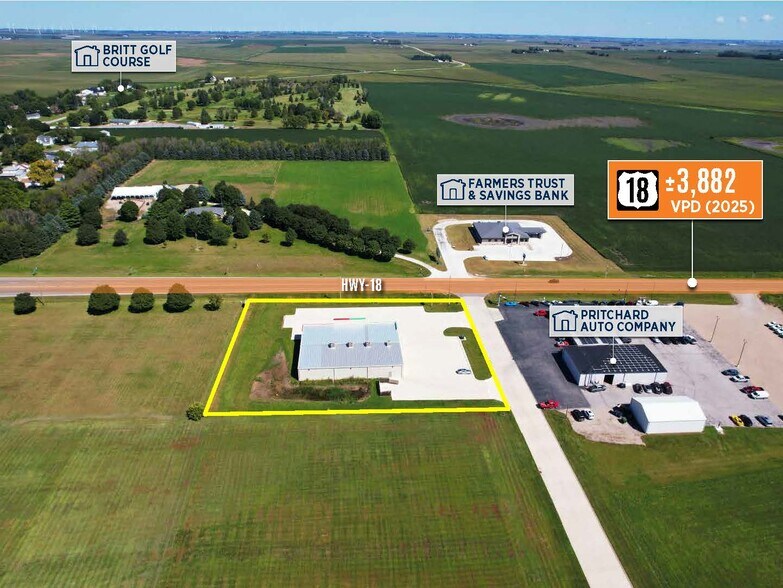 More Photos Of 970 Highway 18, Britt Freestanding For Sale