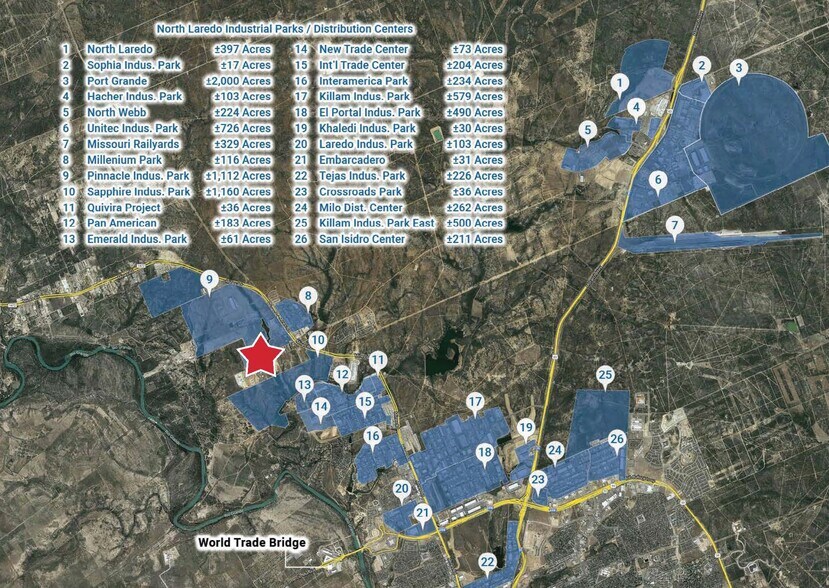 More Photos Of 302 Blue Ridge Pky, Laredo Industrial For Lease