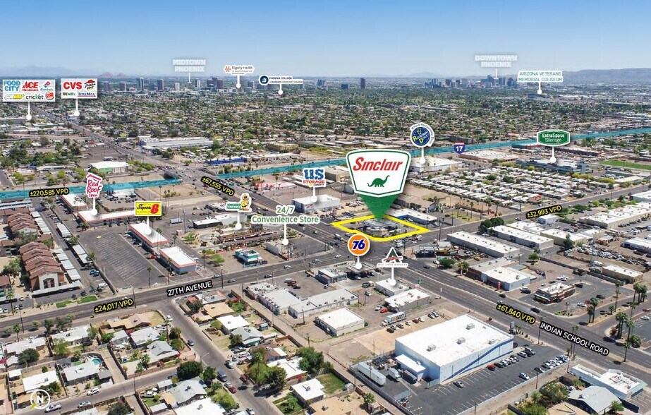 More Photos Of 2649 W Indian School Rd, Phoenix Service Station For Sale