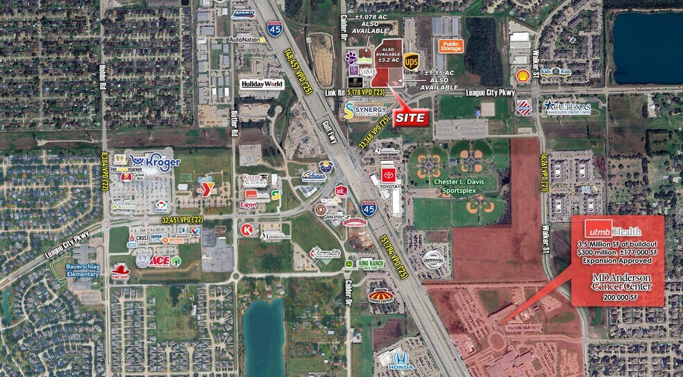 More Photos Of 1121 Grand Oak Blvd, League City Land For Sale