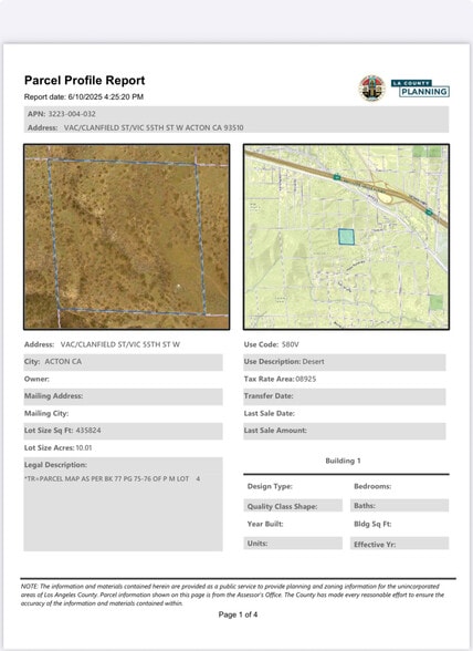 More Photos Of clanfield st vic 55th st, Acton Land For Sale