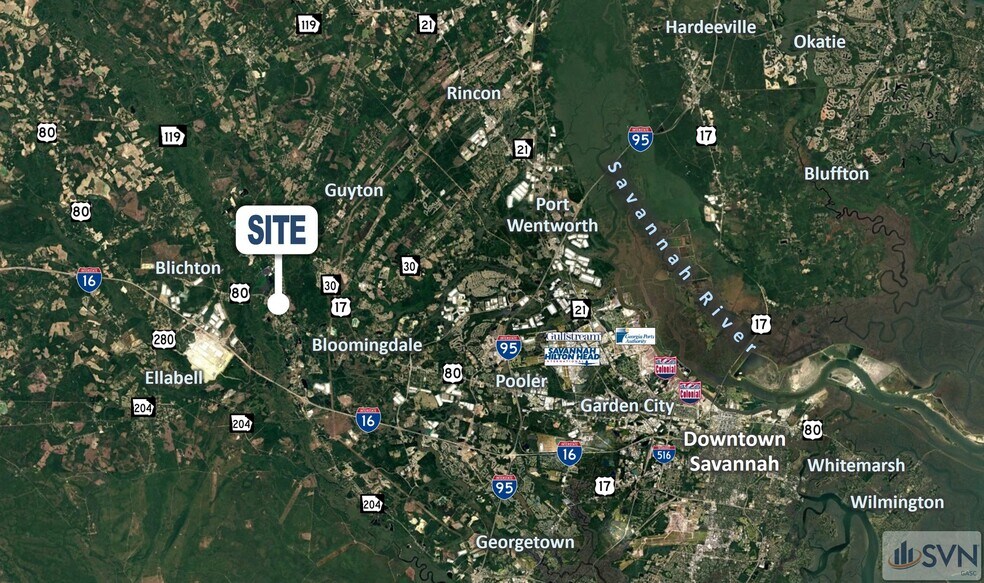 More Photos Of 166 US 80, Guyton Land For Sale