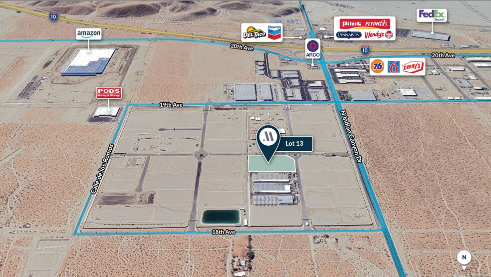 Primary Photo Of 3.32-Acres N Indian Canyon Dr, Desert Hot Springs Land For Sale