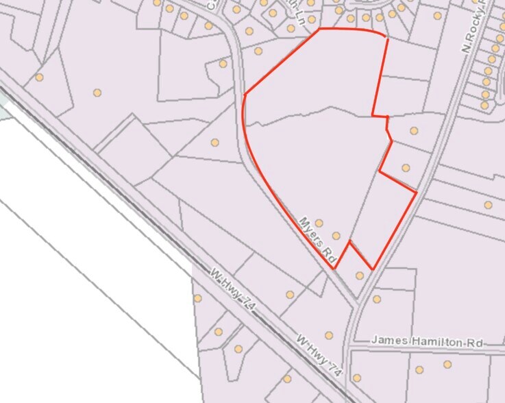 More Photos Of Myers & Rocky River Rd, Monroe Land For Sale