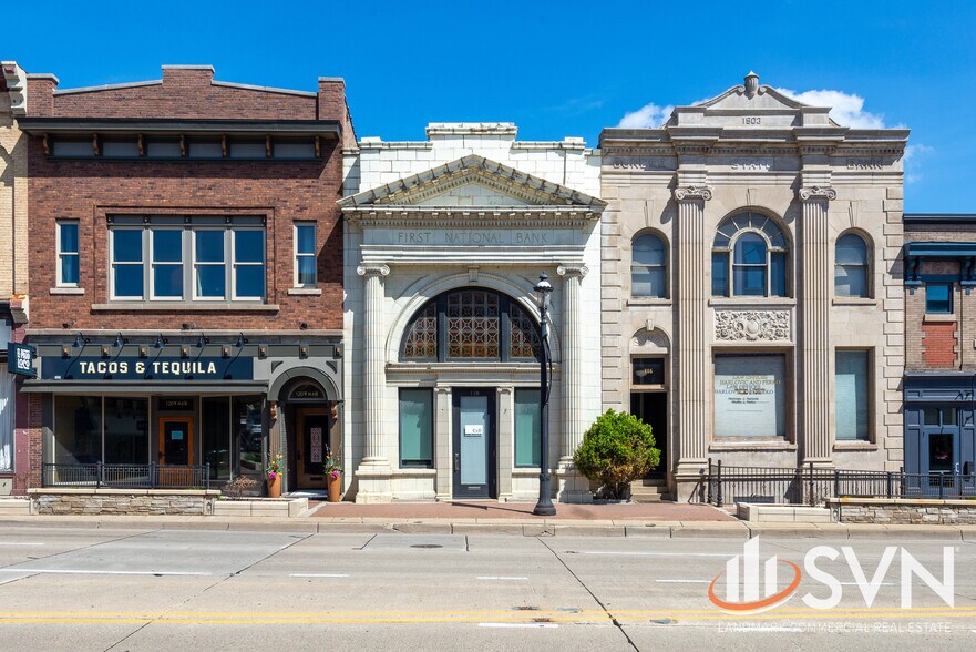 Primary Photo Of 118 W Main St, West Dundee Bank For Sale