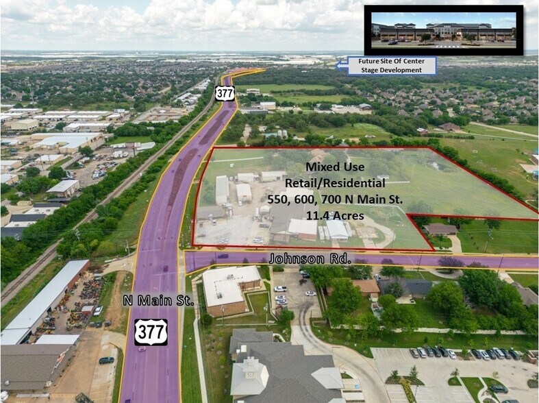 More Photos Of 600 N Main St, Keller Land For Sale