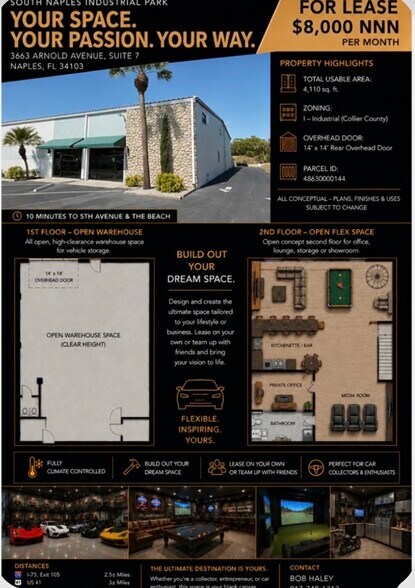 More Photos Of 3663 Arnold Ave, Naples Light Manufacturing For Lease