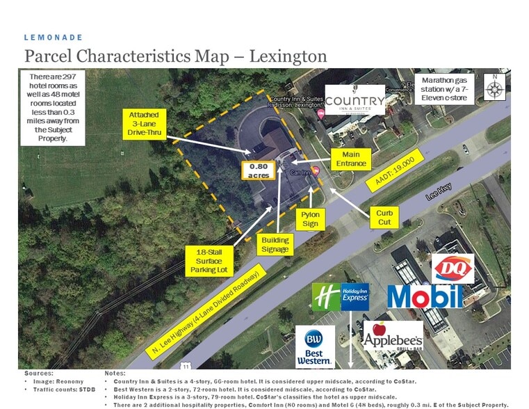 More Photos Of 869 N Lee Hwy, Lexington Bank For Sale