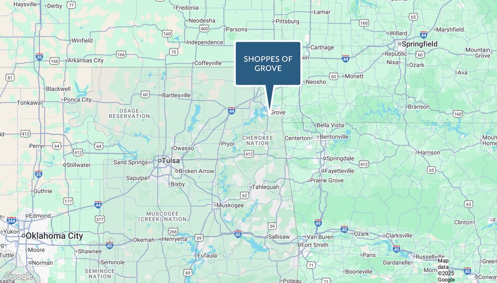 More Photos Of 1702 & 1722 S Main st, Grove Storefront For Sale