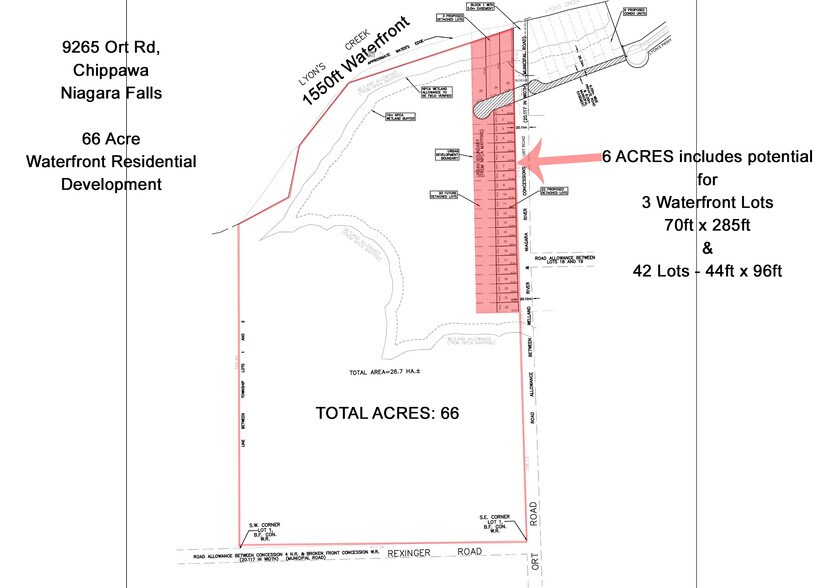 More Photos Of 9265 Ort Rd, Niagara Falls Land For Sale