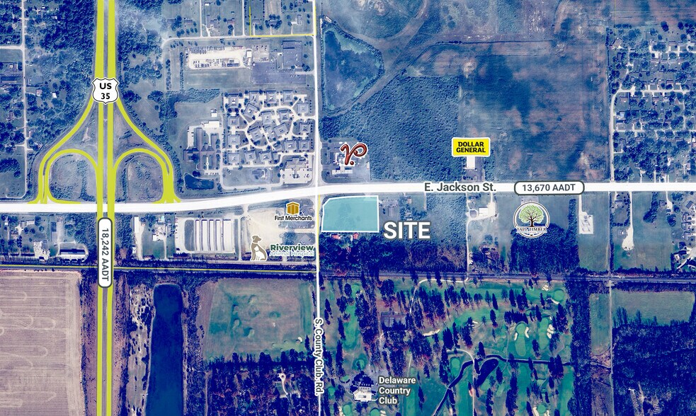 Primary Photo Of 0 Jackson Street St, Muncie Land For Sale
