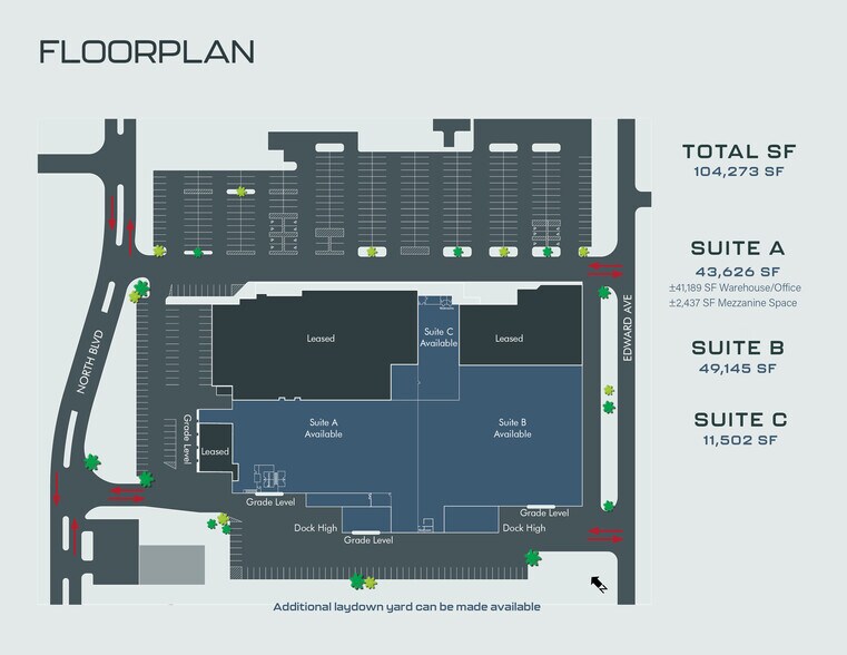 More Photos Of 2800 S MacArthur Dr, Alexandria Light Distribution For Lease