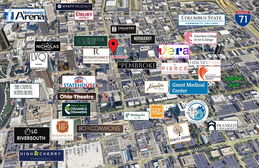 More Photos Of 32 N 4th St, Columbus Office For Sale