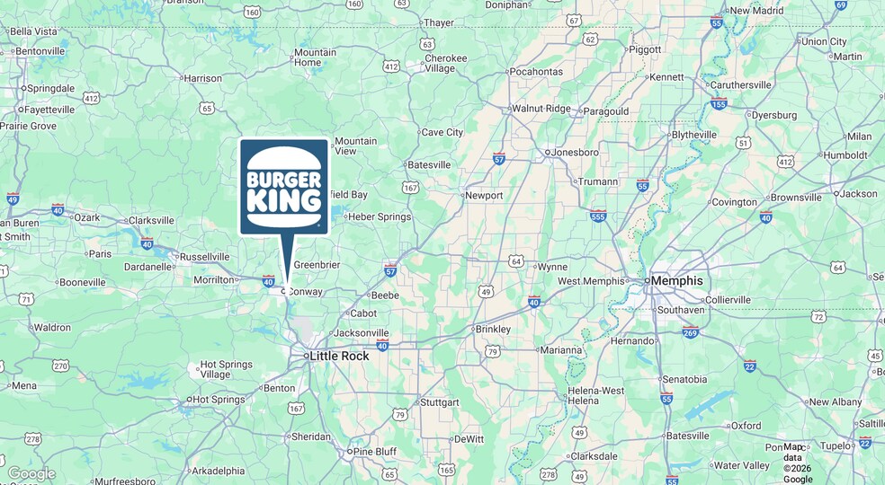 More Photos Of 2325 Dave Ward Dr, Conway Fast Food For Sale