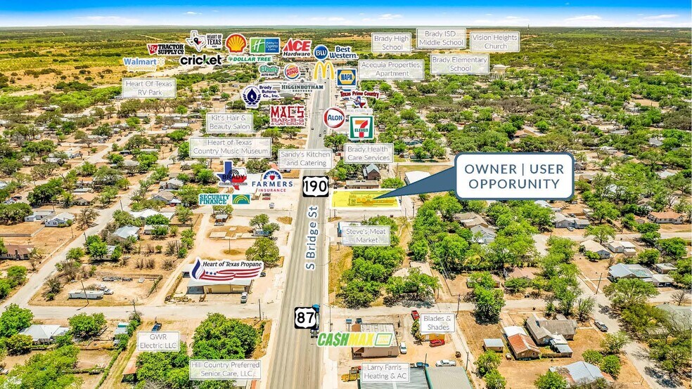 More Photos Of 1602 S Bridge St, Brady Fast Food For Sale