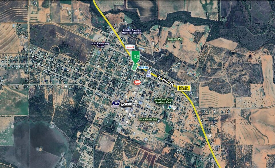 More Photos Of 202 W Hill St, Spur Freestanding For Lease