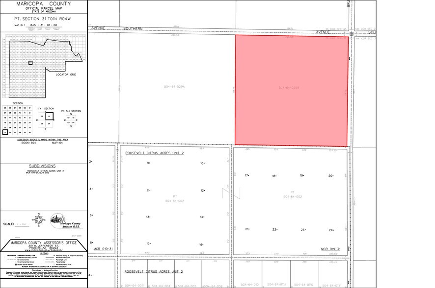 More Photos Of Southern Ave @ Bruner Rd, Buckeye Land For Sale