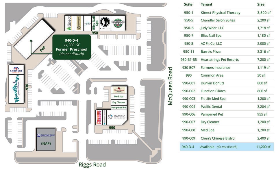 More Photos Of S McQueen Rd @ E Riggs Rd, Chandler Unknown For Lease