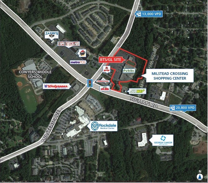 More Photos Of 1573 Hwy 20, Conyers Land For Sale