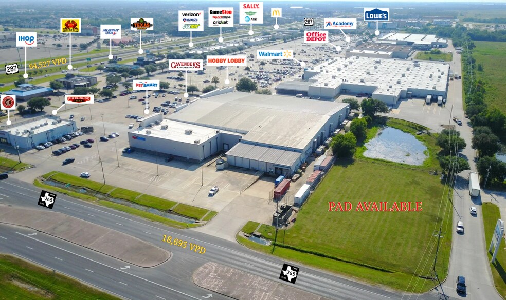 Primary Photo Of SWC US 287 & FM 365, Port Arthur Storefront For Lease