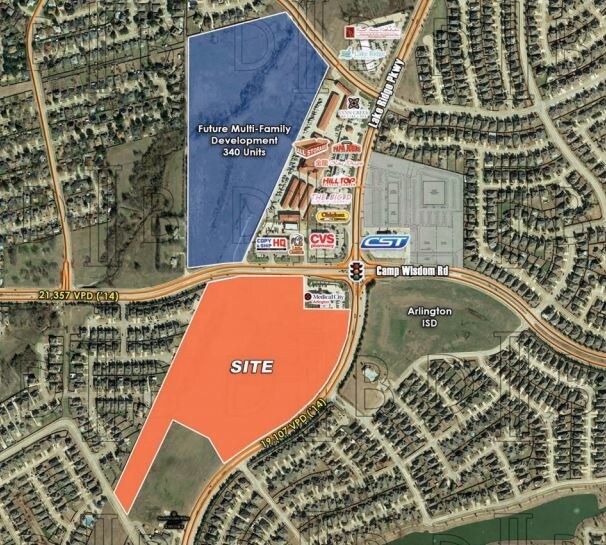 More Photos Of SWC Lake Ridge Pky & Camp Wisdom Rd, Grand Prairie Land For Sale