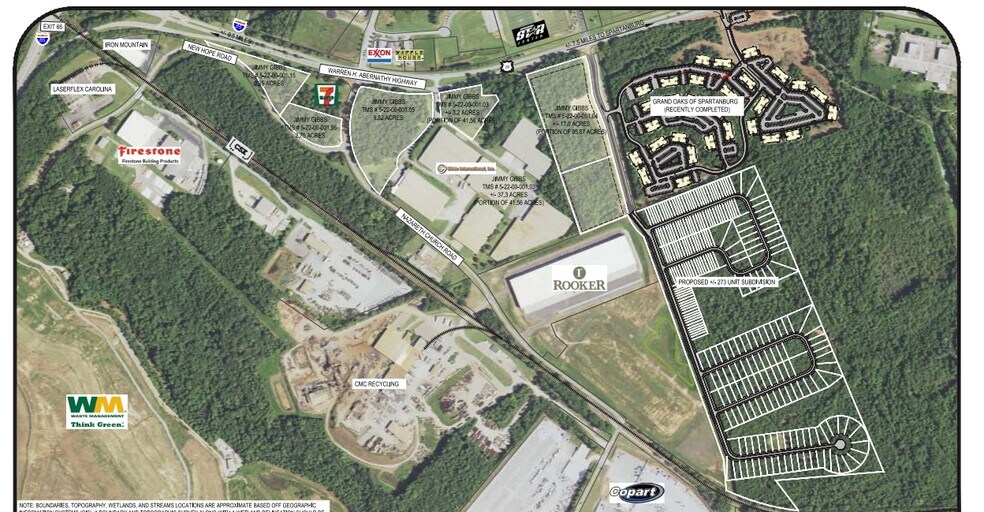 Primary Photo Of 5 Warren H Abernathy Hwy, Spartanburg Land For Sale