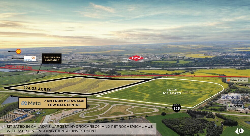More Photos Of 55507 AB-825 Hwy, Sturgeon County Land For Sale