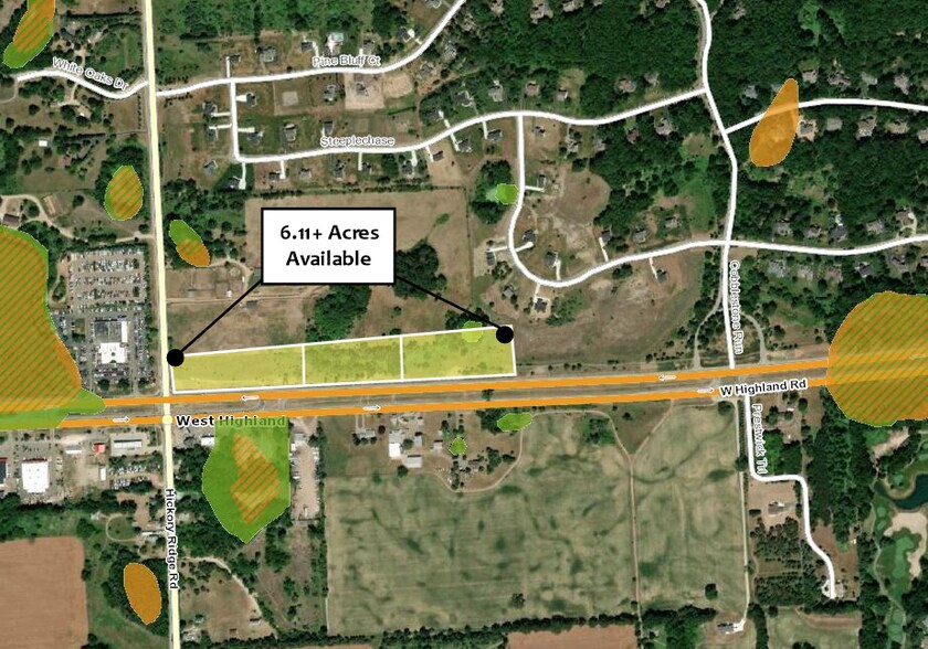 Primary Photo Of Highland @ Hickory Ridge Road, Highland Land For Sale