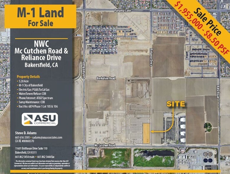 Primary Photo Of McCutchen Road, Bakersfield Land For Sale