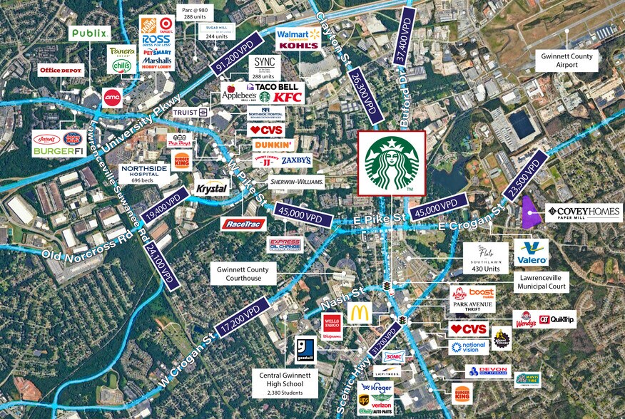 More Photos Of 92 S Clayton St, Lawrenceville Fast Food For Sale