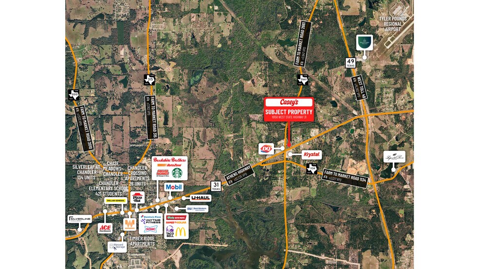 More Photos Of 16158 State Highway 31 W, Tyler Convenience Store For Sale