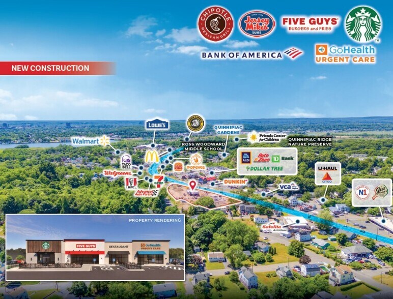 Primary Photo Of 990 Foxon Rd, East Haven Freestanding For Sale