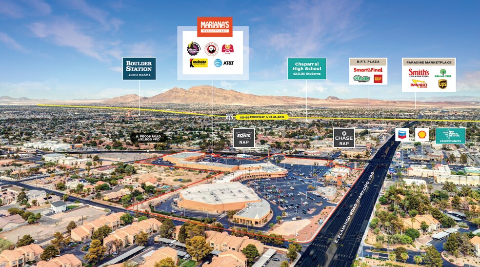 More Photos Of 3220-3370 E Flamingo Rd, Las Vegas Unknown For Lease