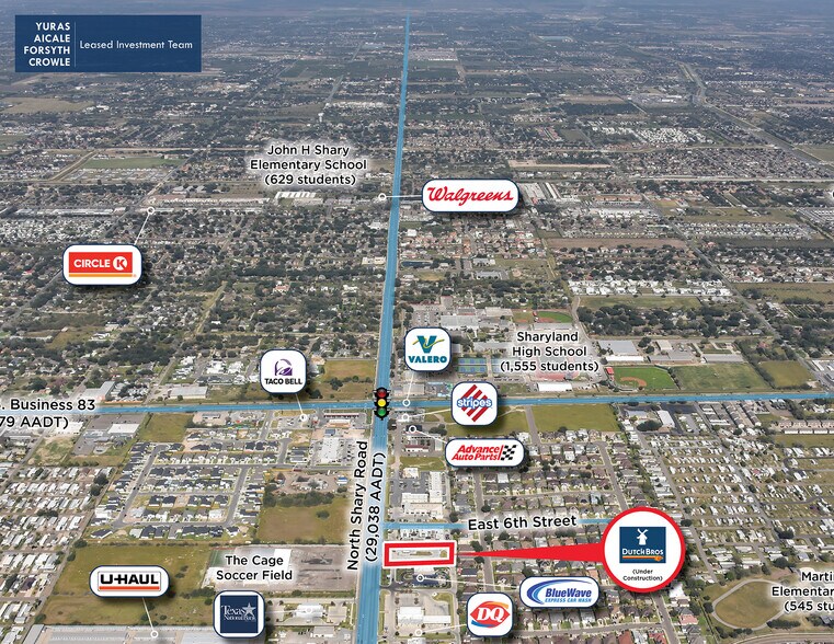 More Photos Of 512 N Shary Rd, Mission Fast Food For Sale