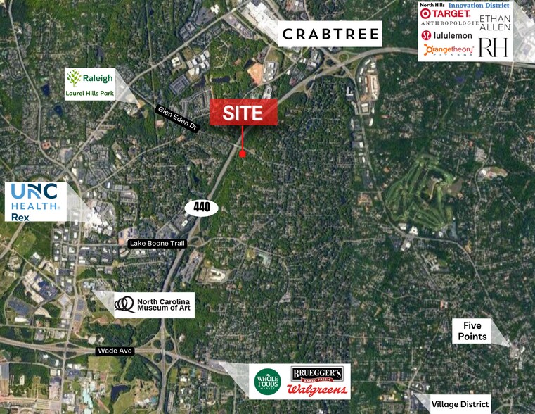 More Photos Of 3430 Lake Boone Trl, Raleigh Land For Sale