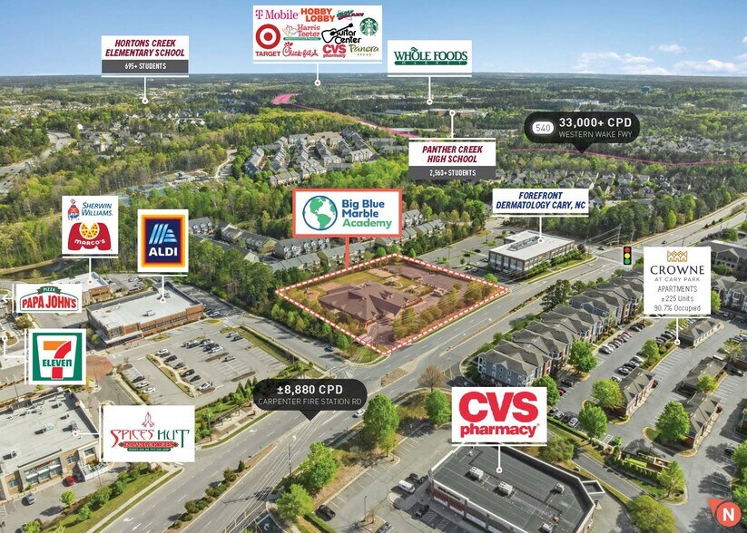 More Photos Of 7580 Carpenter Fire Station Rd, Cary Daycare Center For Sale