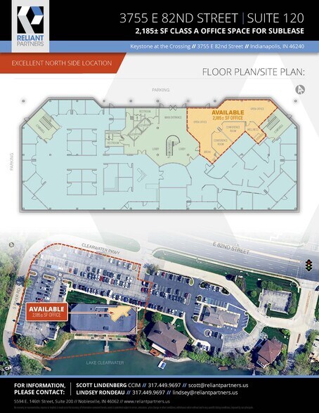 More Photos Of 3755 E 82nd St, Indianapolis Office Residential For Lease