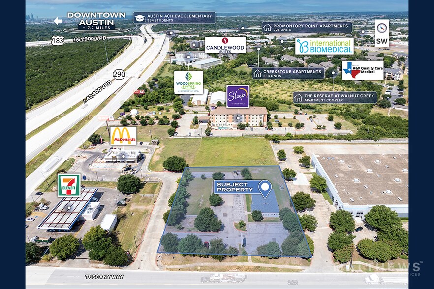 More Photos Of 8316 Tuscany Way, Austin Office For Sale