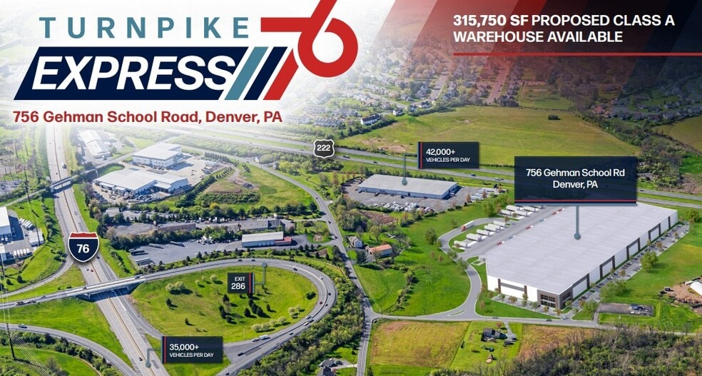 Primary Photo Of 756 Gehman School Rd, Denver Industrial For Lease